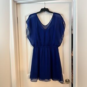 Express blue dress
